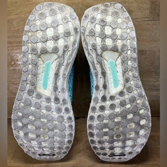 Adidas UltraBoost Uncaged Womens Size 9.5 Running Shoes Sneakers Energy Aqua - Picture 7 of 9